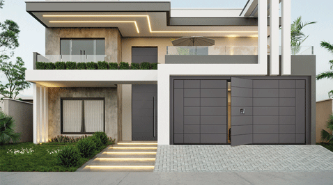 22LFT大板門系列無軌車庫(kù)門